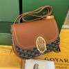 Goyard 233 Brown Shoulder HandBag