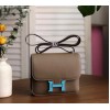 Hermes Constance Gray 19cm