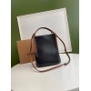 Burberry Small Black Peggy Bucket Bag