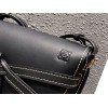 Loewe Small Gate bag in black calfskin 20cm