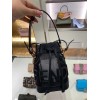 Fendi MON TRESOR black leather bag