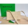 Bottega Veneta Cassette almond grained leather bag