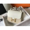 Hermes Constance 24 White Epsom Gold Bag