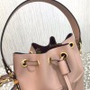 Valentino VLogo Walk Beige Bucket Bag