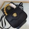 Versace La Medusa black mini bag
