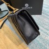 Versace Virtus Quilted Napa Evening Bag - Black