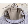 Givency Medium Antigona Soft Bag In Gray Leather