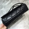 Balenciaga shoulder tote bag in black - black hardware 25cm