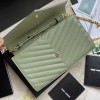 YSL WOC green bag