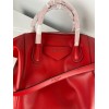 Givency Medium Antigona Soft Bag In Red Leather