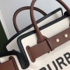 Burberry Leather Horseferry Tote Bag