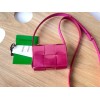 Bottega Veneta Mini Cassette Pink Leather Bag