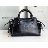 Balenciaga black cagole XS handle bag