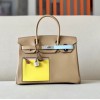 Hermes Birkin Swift Yellow Pocket 30 Bag