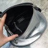 Balenciaga silver crossbody bag