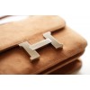 Hermes Constance Brown Suede Leather 19cm Bag
