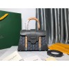 Goyard Saigon Structure Gray Silver Hardware Bag