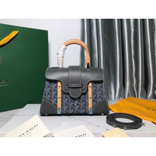 Goyard Saigon Structure Gray Silver Hardware Bag