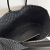 Bottega Veneta Cabat Tote Black Lambskin Bag