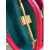 Fendi Peekaboo Togo Red leather bag