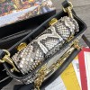 D&G Girls Barocco Tote snake skin effect