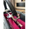 Fendi Peekaboo Togo Black leather bag