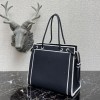 Fendi Roma Tote Bag Blue