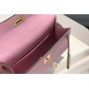 Hermes Kelly Mini Pink Leather