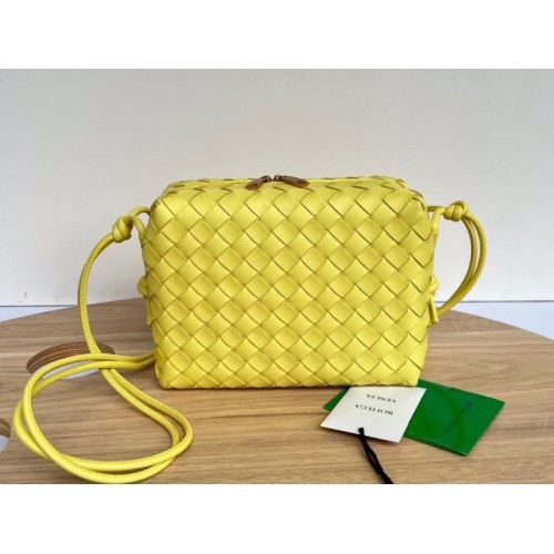 Bottega Veneta Yellow Medium Loop Bag