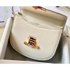 Celine Teen Besace Triomphe white bag