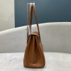 Celine Large Soft 16 bag in Brown Smooth Calfskin