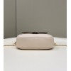 Fendi Easy 2 Baguette White Leather Bag