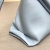 Bottega Veneta fold-over envelope clutch blue