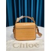 Chloe mini C bag in blue beige