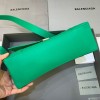 Balenciaga Downtown green shoulder bag
