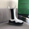 Bottega Veneta Boots in white/black