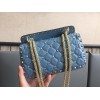 Valentino Garavani Rockstud Spike Blue Bag