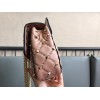 Valentino Garavani Rockstud Spike Beige Bag