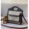 Burberry black pocket bag