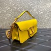 Valentino Garavani Locò yellow large bag