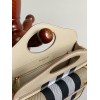BurberryMini Check Canvas and Leather Pocket Bag