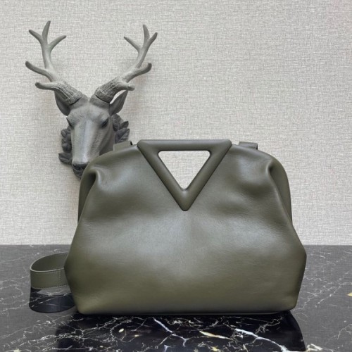 Bottega Veneta top handle bag in camping