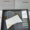 Balenciaga Hourglass Chain White Wallet