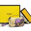 Fendi Versace Fendace Baguette Shoulder Bag