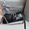 Balenciaga Lindsay black shoulder bag