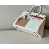 Hermes Birkin Swift White Pocket 30 Bag