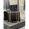 YSL Loulou patent leather shoulder bag 25cm
