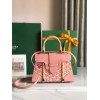 Goyard Saigon Structure Pink Silver Hardware Bag