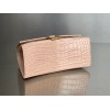 Balenciaga hourglass beige crocodile XS bag