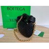 Bottega Veneta Mini Jodie Chain Hobo Black Woven Bag